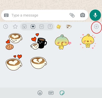 WhatsApp stickers collection