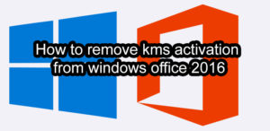 activate kms office 2016 through vpn