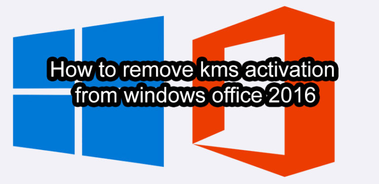 office 2016 kms activate remotely