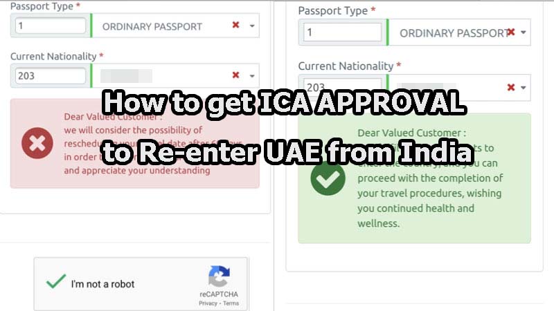 ICA Approval