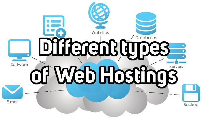 different types of Web Hosting