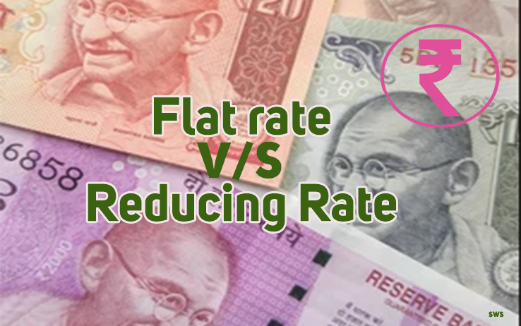 Flat rate and Reducing Rate